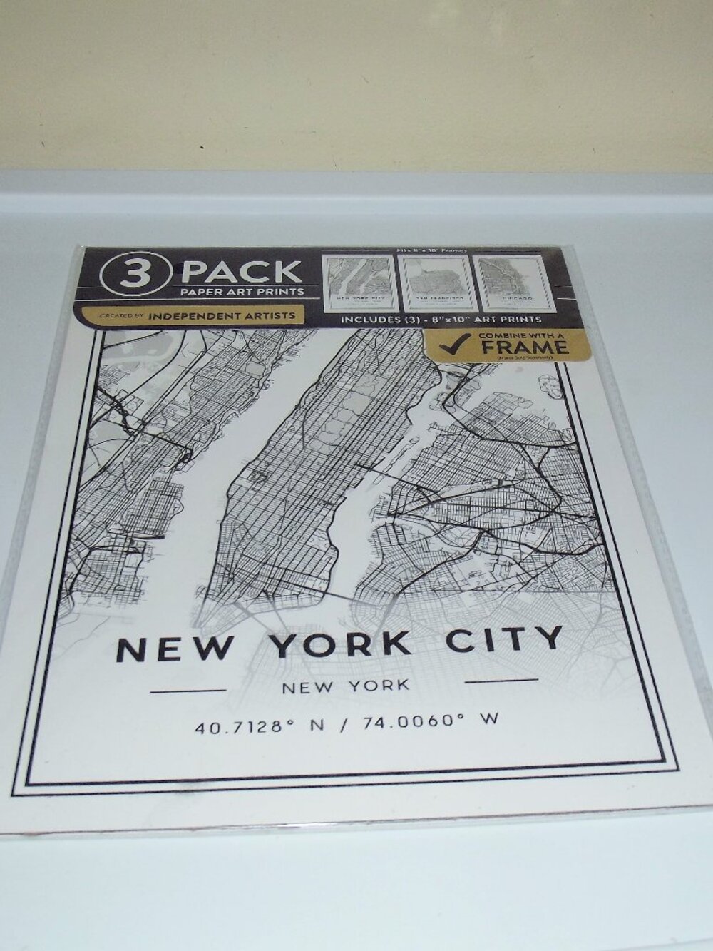 I Have a 3 Pack Independant Artists Prints 8x10---New